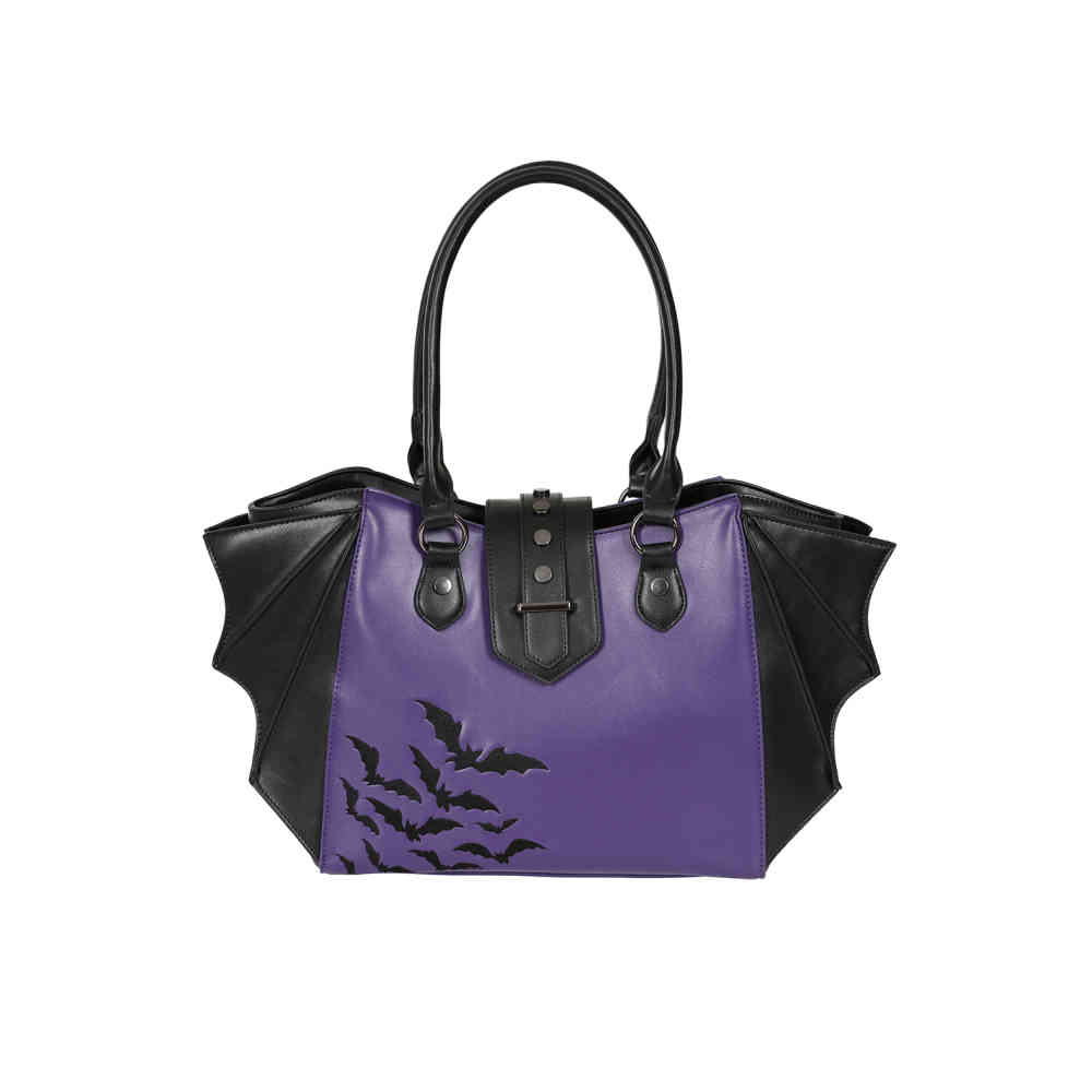 Banned - Haunted Annabelle Tote bag - Purple/Black